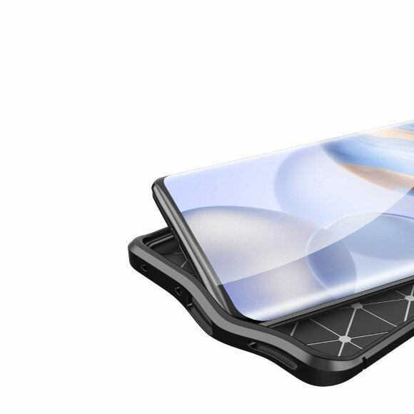 Чехол-накладка Litchi Grain для Honor 30 Pro / Honor 30 Pro+ (Plus) (красный)