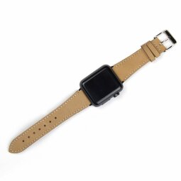 Кожаный ремешок для Apple Watch 42 и 44мм (коричневый)