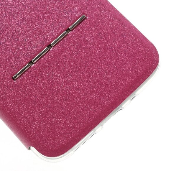 Чехол с окном для LG G5 / LG G5 se (малиновый) Чехол с окном для LG G5 / LG G5 se (малиновый)