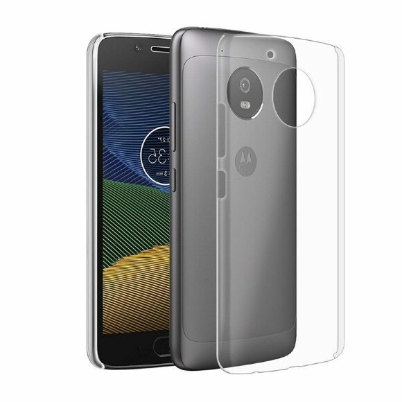 Прозрачный чехол - накладка для Motorola Moto G5 Plus