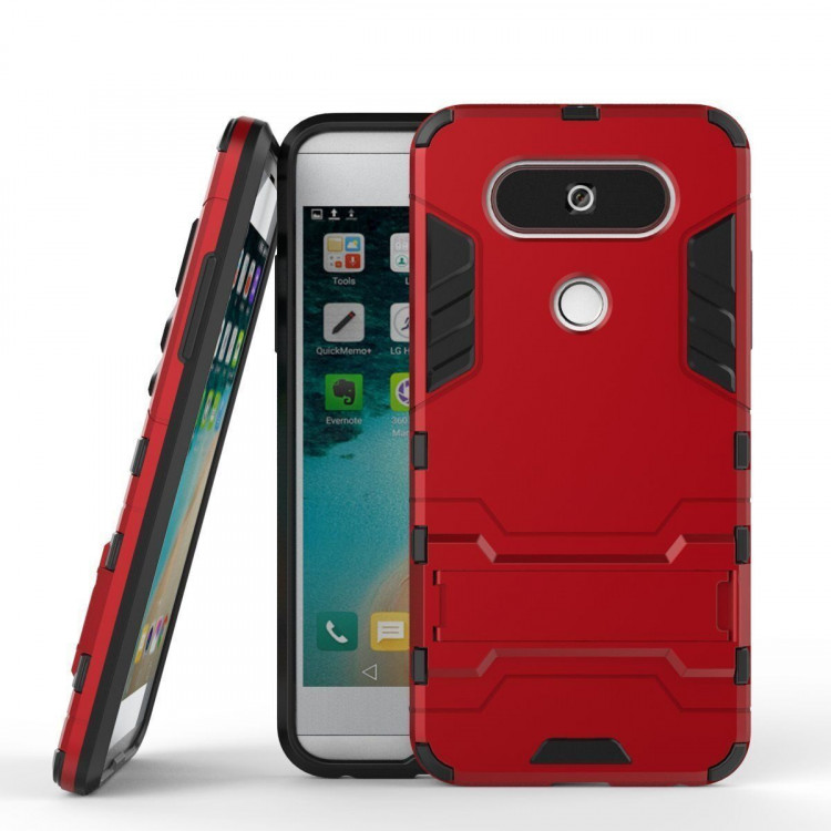 Чехол Duty Armor для LG Q8 (красный)