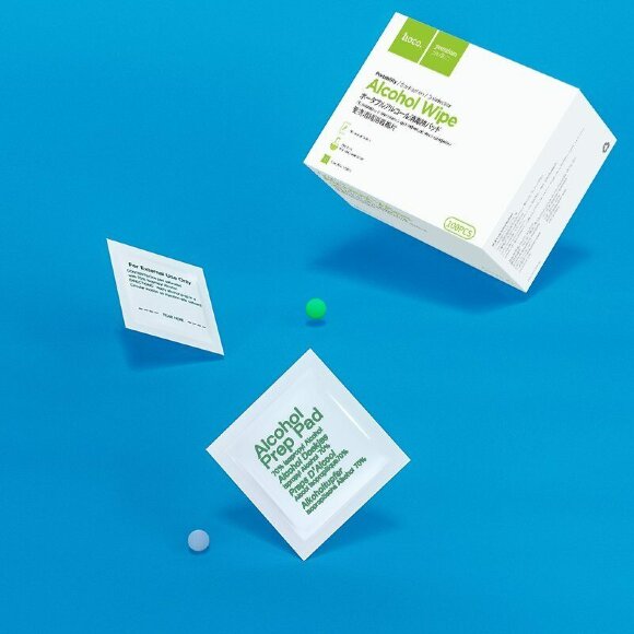 Набор салфеток для чистки экрана смартфона Hoco Portable (100 штук) Набор салфеток для чистки экрана смартфона Hoco Portable (100 штук)