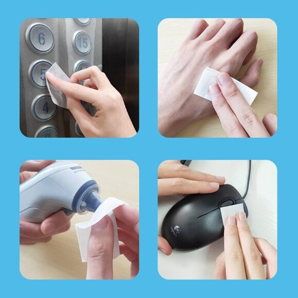 Набор салфеток для чистки экрана смартфона Hoco Portable (100 штук) Набор салфеток для чистки экрана смартфона Hoco Portable (100 штук)