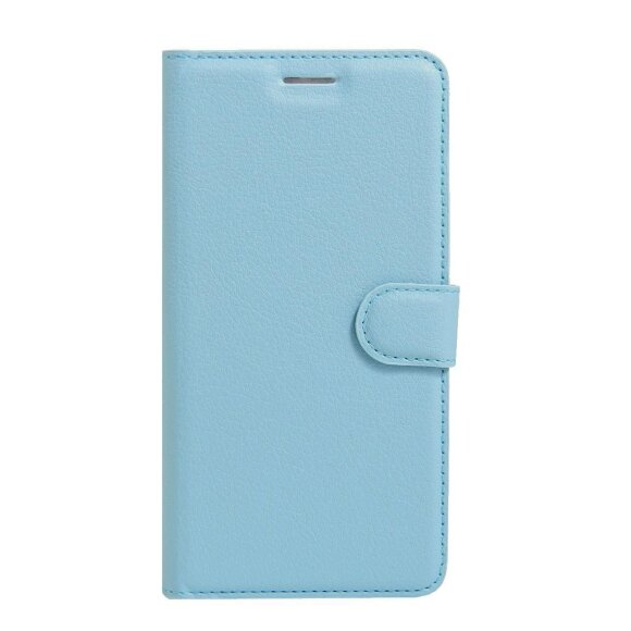 Чехол с визитницей для Lenovo Phab 2 Pro (голубой) Чехол с визитницей для Lenovo Phab 2 Pro (голубой)