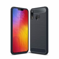 Чехол-накладка Carbon Fibre для Lenovo Z5 (темно-синий) Чехол-накладка Carbon Fibre для Lenovo Z5 (темно-синий)