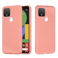 Силиконовый чехол Mobile Shell для Google Pixel 4a 5G (розовый)