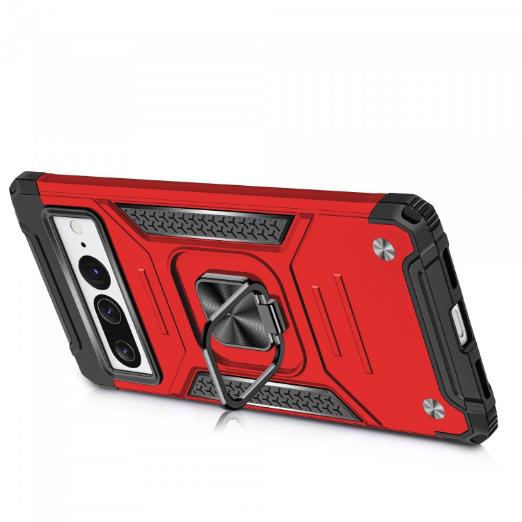 Чехол-накладка Shock-Absorption для Google Pixel 7 Pro (красный)