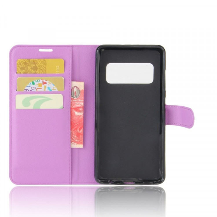 Чехол с визитницей для ASUS Zenfone AR ZS571KL (фиолетовый)