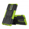 Чехол Hybrid Armor для Nokia 8 (черный + зеленый)