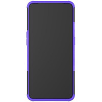 Чехол Hybrid Armor для OnePlus 7T (черный + фиолетовый)