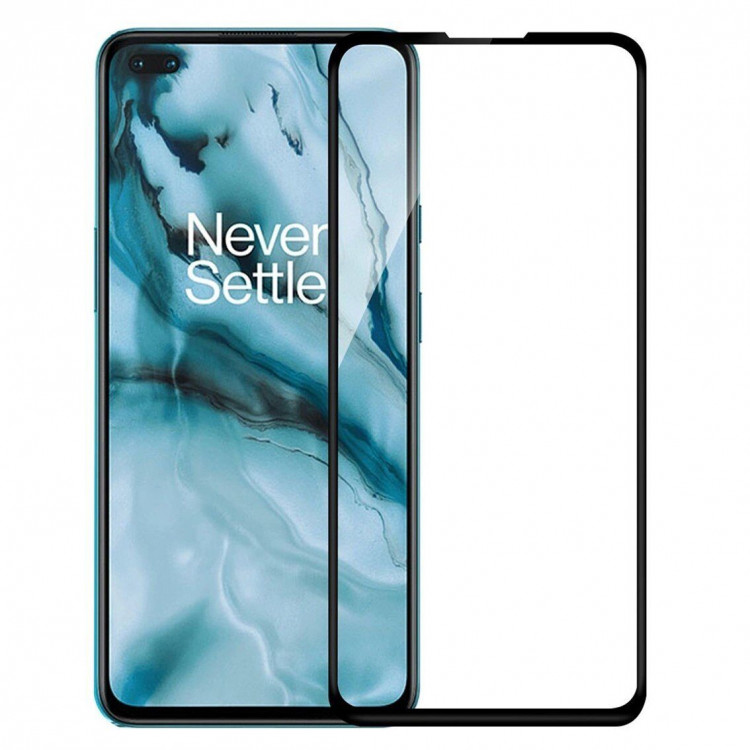 Защитное стекло 3D для OnePlus Nord (черный)