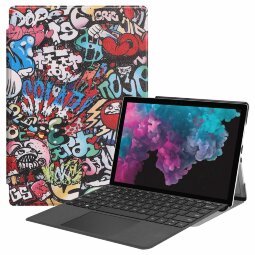 Чехол для Microsoft Surface Pro 4, 5, 6, 7 (Graffiti)