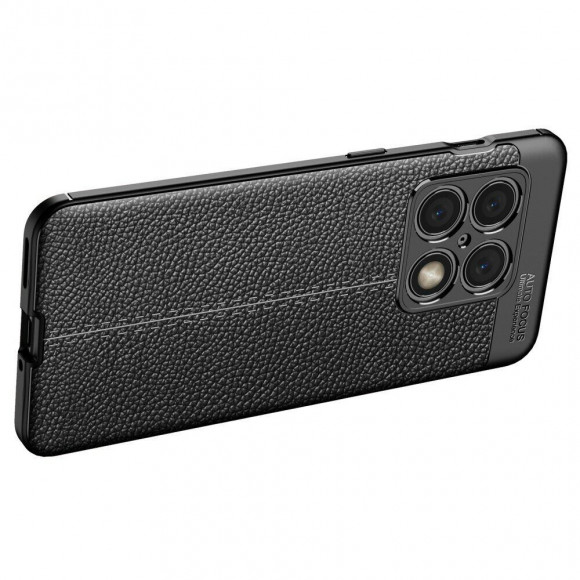 Чехол-накладка Litchi Grain для OnePlus 10 Pro (черный) Чехол-накладка Litchi Grain для OnePlus 10 Pro (черный)