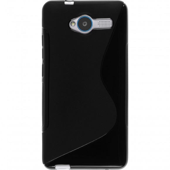 Нескользящий чехол для ZTE Blade L3 (черный)