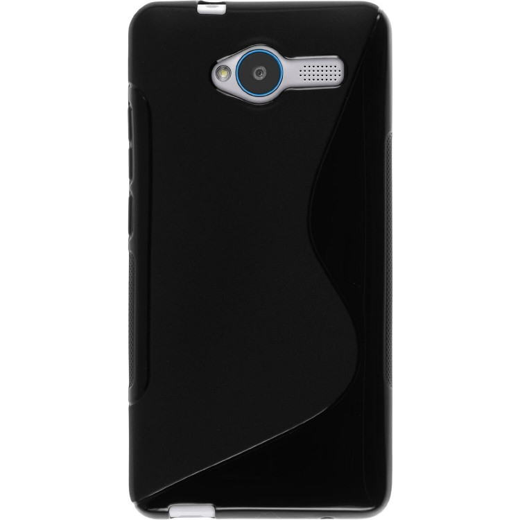 Нескользящий чехол для ZTE Blade L3 (черный)