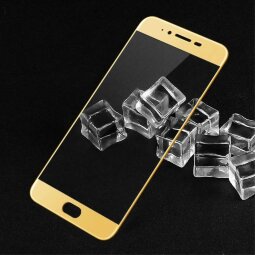 Защитное стекло 3D для Meizu Pro 6 (золотой)