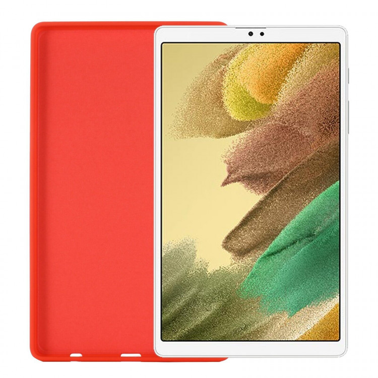 Силиконовый чехол Mobile Shell для Samsung Tab A7 Lite (8.7") SM-T220 / SM-T225 (красный)