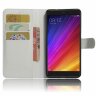 Чехол с визитницей для Xiaomi Mi5S Plus (белый)