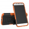 Чехол Hybrid Armor для Samsung Galaxy J5 2017 (черный + оранжевый)