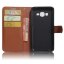 Чехол с визитницей для Samsung Galaxy J2 Prime SM-G532F (коричневый)