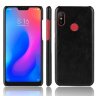 Чехол Litchi Texture для Xiaomi Mi A2 Lite / Redmi 6 Pro (черный)