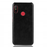 Чехол Litchi Texture для Xiaomi Mi A2 Lite / Redmi 6 Pro (черный)