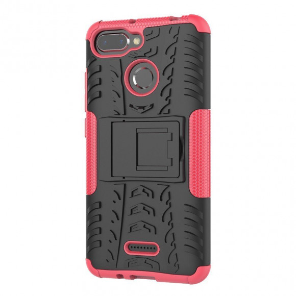 Чехол Hybrid Armor для Xiaomi Redmi 6 (черный + розовый) Чехол Hybrid Armor для Xiaomi Redmi 6 (черный + розовый)