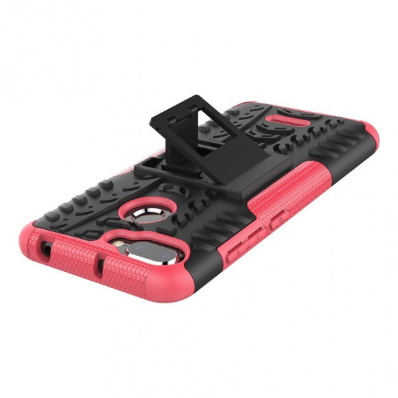 Чехол Hybrid Armor для Xiaomi Redmi 6 (черный + розовый) Чехол Hybrid Armor для Xiaomi Redmi 6 (черный + розовый)