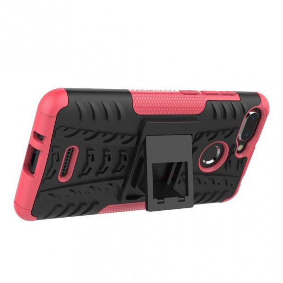 Чехол Hybrid Armor для Xiaomi Redmi 6 (черный + розовый) Чехол Hybrid Armor для Xiaomi Redmi 6 (черный + розовый)