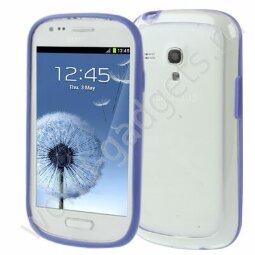Бампер для Samsung Galaxy S3 mini / i8190 (синий)
