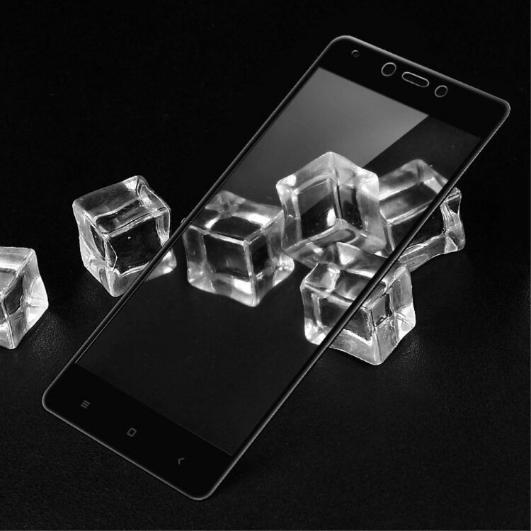Защитное стекло 3D для Xiaomi Redmi Note 4X (черный)
