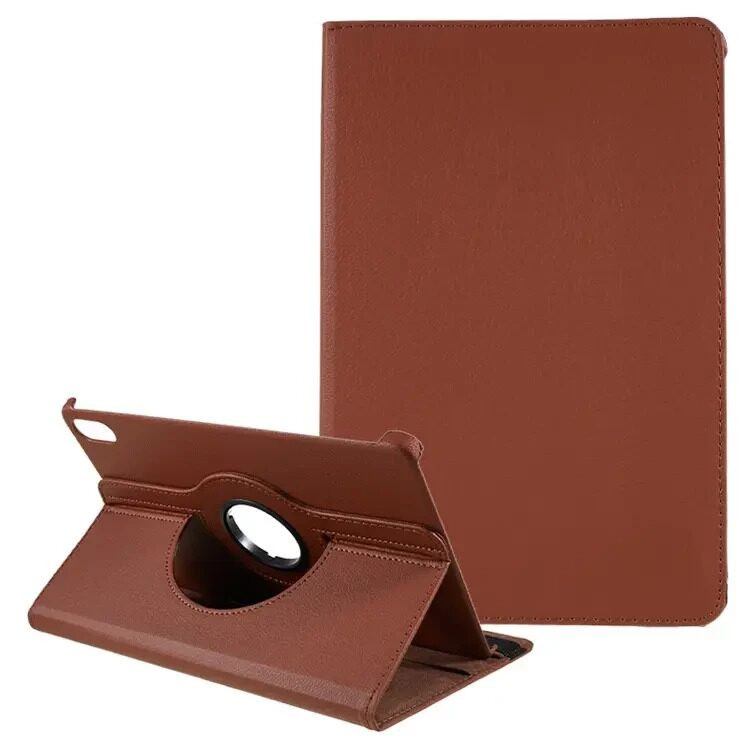 Поворотный чехол для Huawei MatePad 11 (2023) DBR-W09, DBR-W00, DBR-W10 (коричневый)