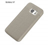 Чехол-накладка Litchi Grain для Samsung Galaxy S7 (серый)