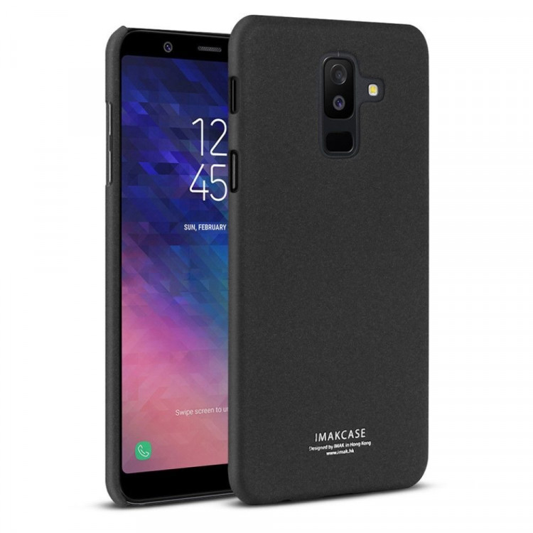 Чехол iMak Finger для Samsung Galaxy A6+ (Plus) (черный)