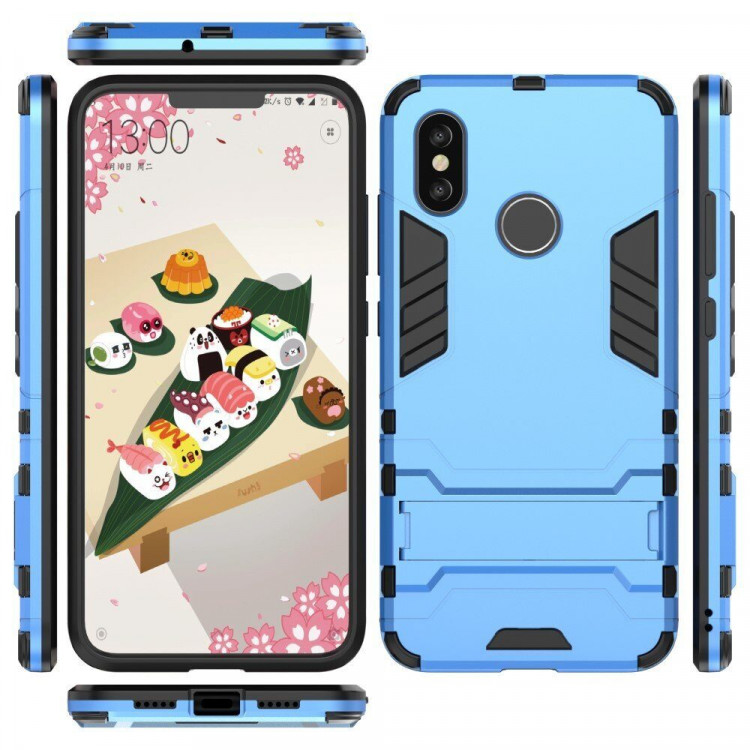 Чехол Duty Armor для Xiaomi Mi 8 (голубой)