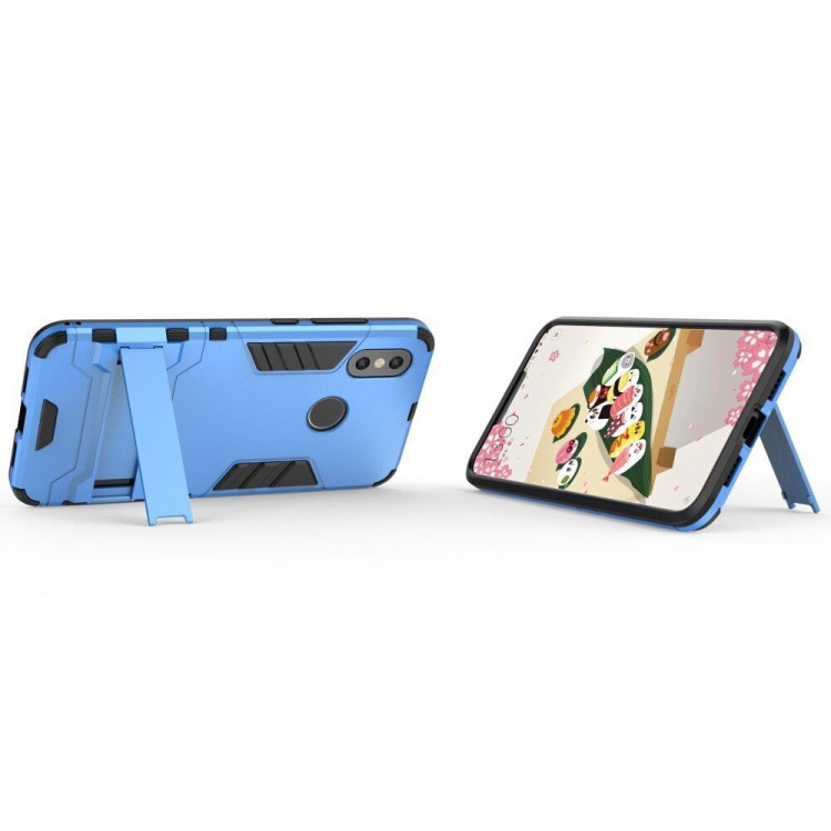 Чехол Duty Armor для Xiaomi Mi 8 (голубой)