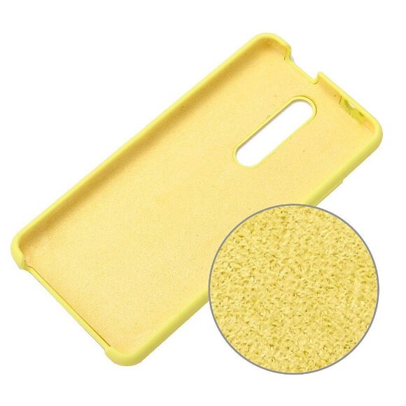 Силиконовый чехол Mobile Shell для Xiaomi Redmi K20 / Redmi K20 Pro / Xiaomi Mi 9T / Mi 9T Pro (желтый)