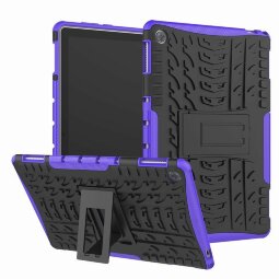 Чехол Hybrid Armor для Huawei MediaPad M5 lite 10 (черный + фиолетовый)