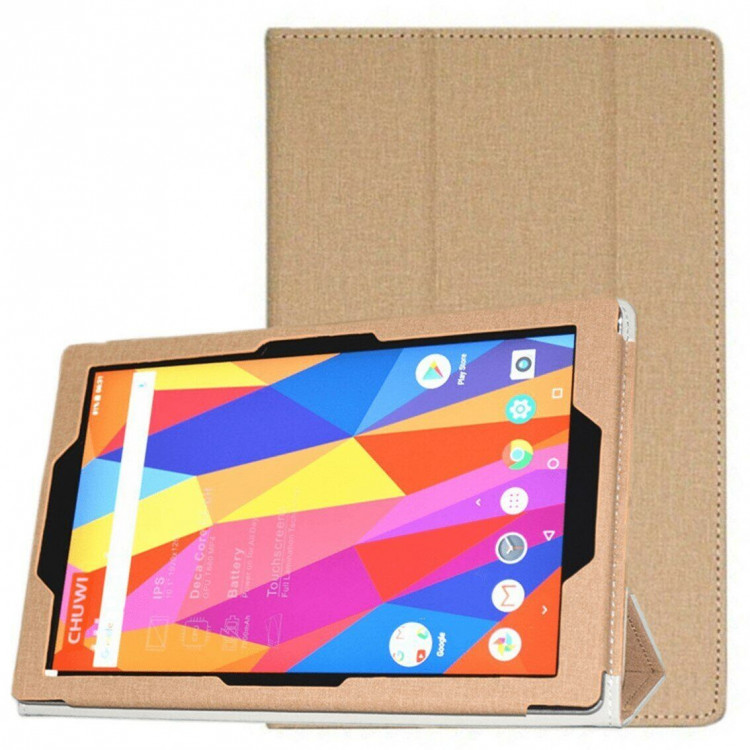 Планшетный чехол для CHUWI HiPad X 10.1 (золотой)