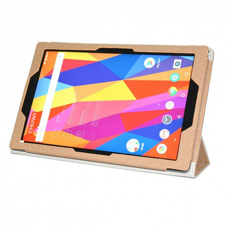 Планшетный чехол для CHUWI HiPad X 10.1 (золотой)