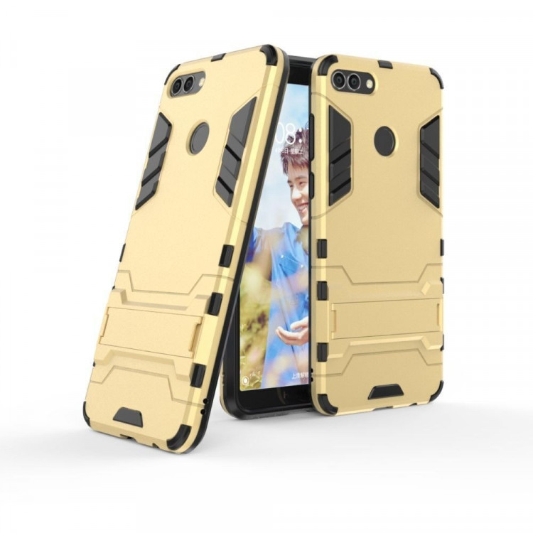 Чехол Duty Armor для Huawei Y9 (2018) / Enjoy 8 Plus  (золотой)