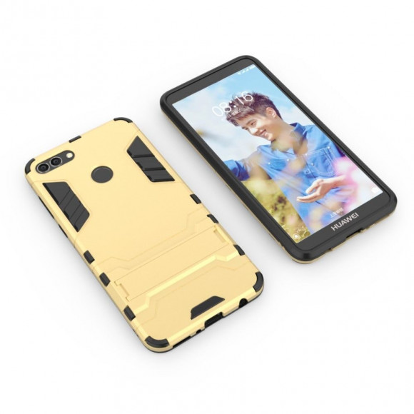 Чехол Duty Armor для Huawei Y9 (2018) / Enjoy 8 Plus (золотой) Чехол Duty Armor для Huawei Y9 (2018) / Enjoy 8 Plus (золотой)