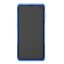 Чехол Hybrid Armor для Samsung Galaxy S10 (черный + голубой)