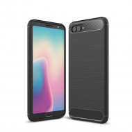 Чехол-накладка Carbon Fibre для Huawei Nova 2s (черный) Чехол-накладка Carbon Fibre для Huawei Nova 2s (черный)