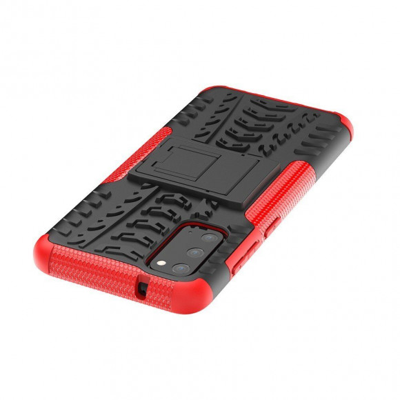 Чехол Hybrid Armor для Samsung Galaxy S20 (черный + красный) Чехол Hybrid Armor для Samsung Galaxy S20 (черный + красный)