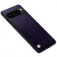 Чехол из искусственной кожи для Google Pixel 9, Pixel 9 Pro (темно-фиолетовый) Чехол из искусственной кожи для Google Pixel 9, Pixel 9 Pro (темно-фиолетовый)