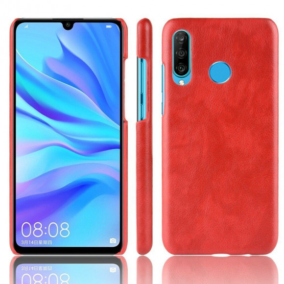 Кожаная накладка-чехол для Huawei P Smart+ (Plus) 2019 / Enjoy 9s / Honor 10i (красный) Кожаная накладка-чехол для Huawei P Smart+ (Plus) 2019 / Enjoy 9s / Honor 10i (красный)