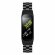 Стальной браслет для Samsung Galaxy Fit E SM-R375 (черный)