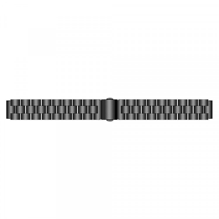 Стальной браслет для Samsung Galaxy Fit E SM-R375 (черный)