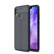 Чехол-накладка Litchi Grain для Huawei Honor 8X (темно-синий) Чехол-накладка Litchi Grain для Huawei Honor 8X (темно-синий)